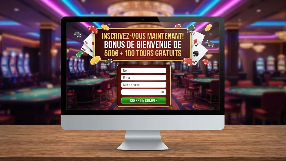 Inscription avec bonus